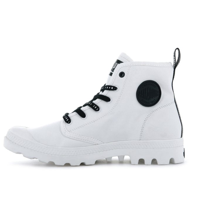 Pánské Boty Palladium Pampa Hi Future Bílé | CZ URF-97N